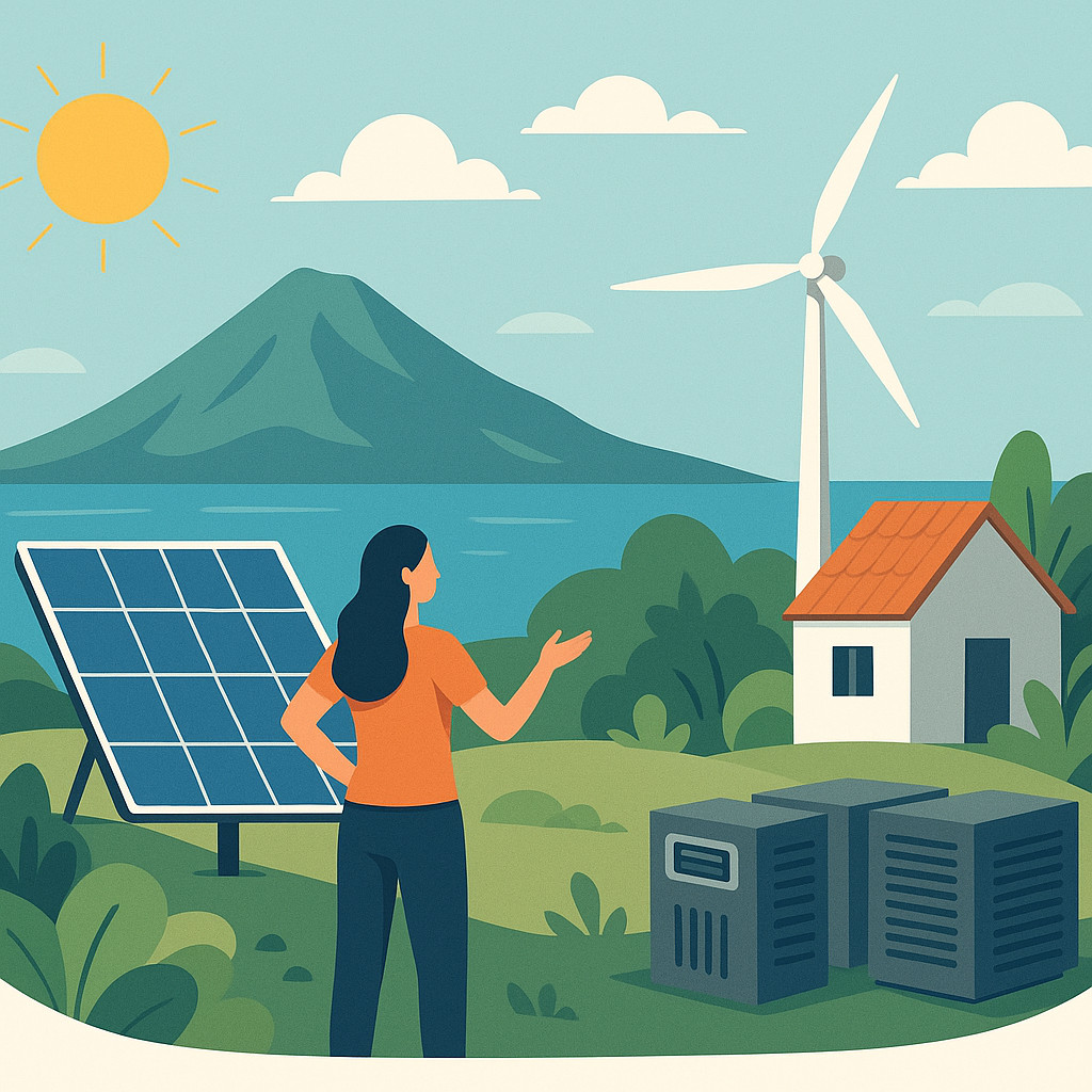 Tenerife sustainable living renewable energy solar wind